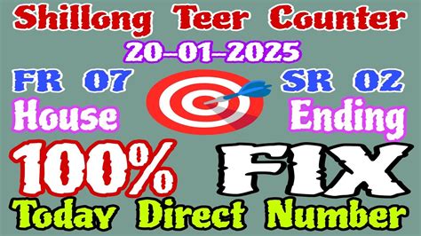 shillong teer morning common number|shillong teer common house ending.